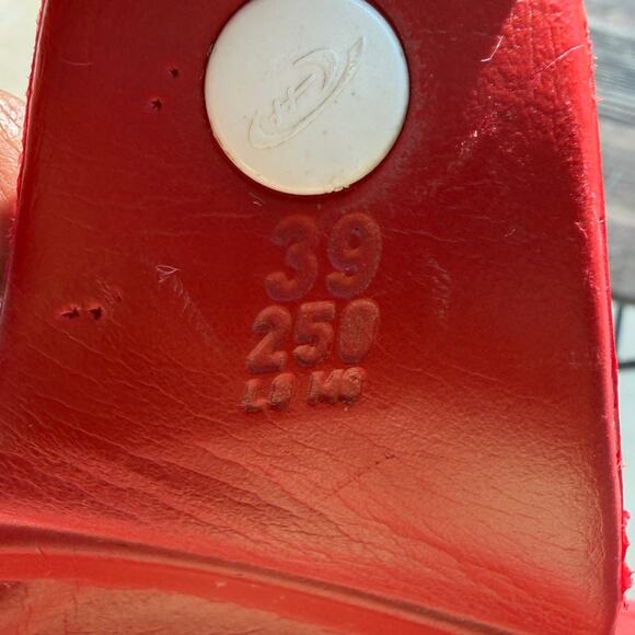 BIRKENSTOCK Madrid Eva Sandal Bright Red Size 8.5 - Picture 3 of 8